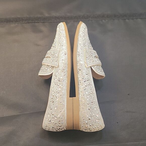 BRAND NEW SUGAR CARVIAR STUDDED SLIP ON LOAFERS - Picture 7 of 16